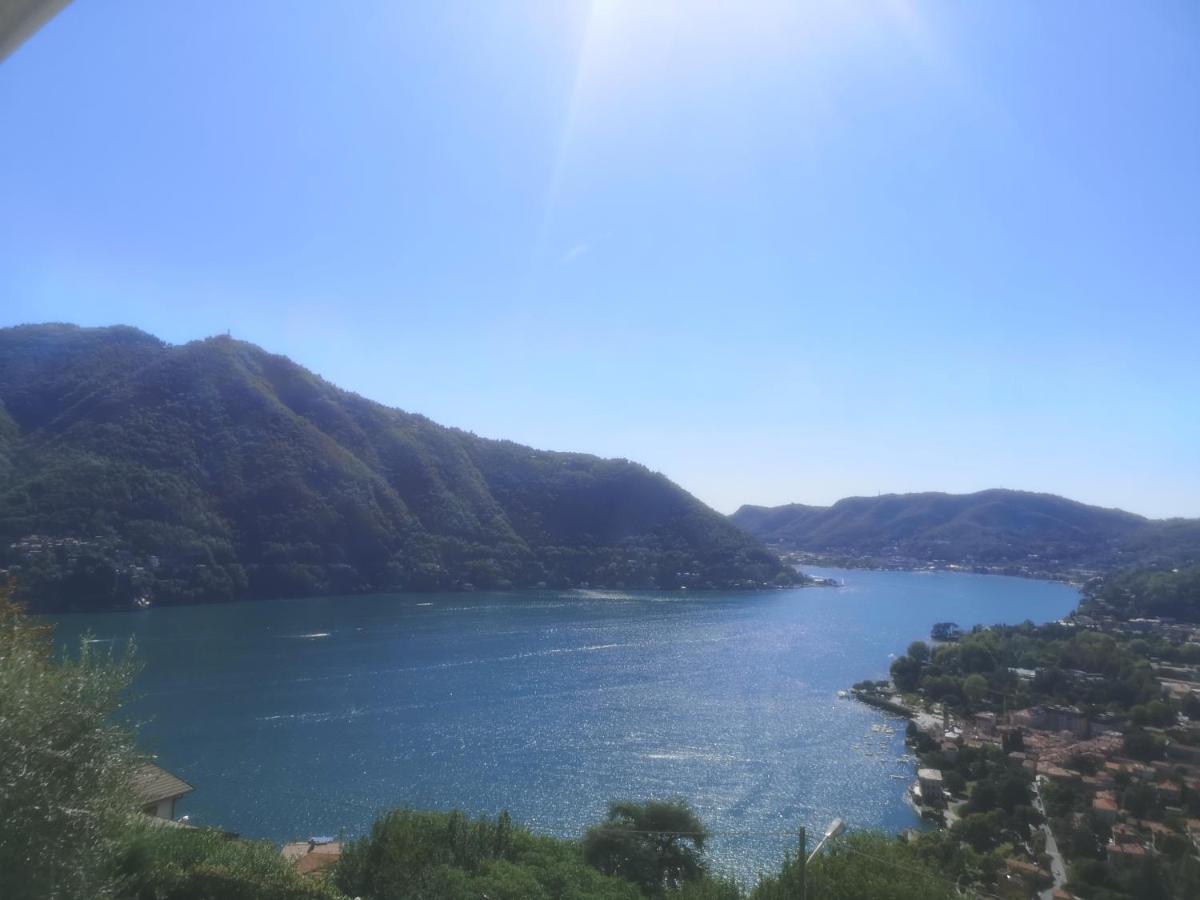 Como Lake Panorama Apartment Sveva 케르노비오 외부 사진